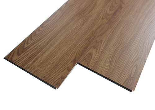 Stijve SPC klikt de Droge Achter Vinyl Houten Textuur van de Plankbevloering met IXPE-Schuim